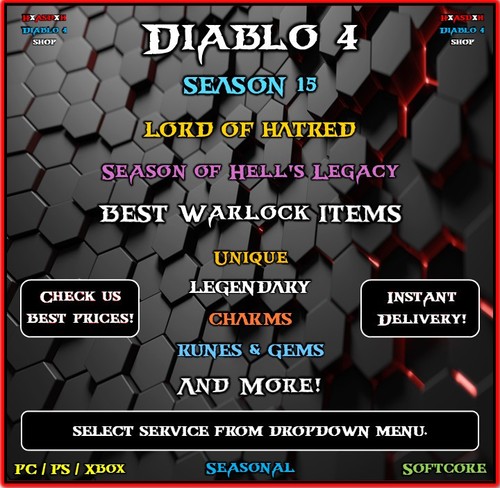 Diablo season 15 best - 4✨season, 15✨best