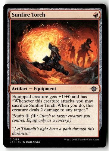 Sunfire torch 167 magic the - sunfire, magic: